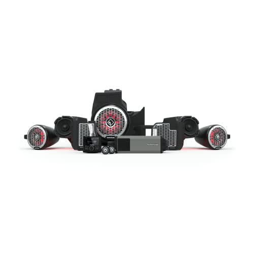 Rockford Fosgate RZR19PXP-STG5 Audio Kit: PMX-3 Receiver, 1500-Watt Amp, Front Speakers & M2 Tweeters, M2 Color Optix Lighted 10” Subwoofer & M2 6.5 Rockford Fosgate RZR19PXP-STG5 Audio Kit: PMX-3 Receiver, 1500-Watt Amp, Front Speakers & M2 Tweeters, M2 Color Optix Lighted 10” Subwoofer & M2 6.5